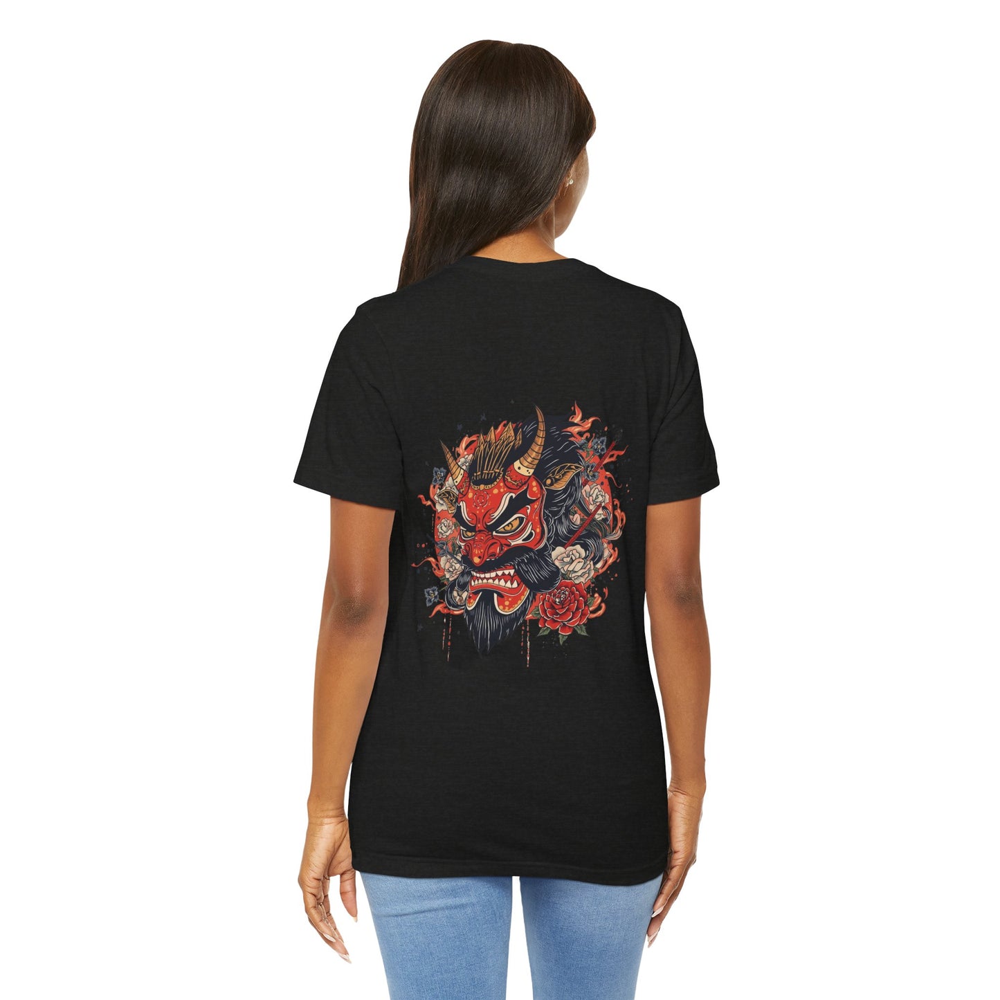 The Bold Oni Mask Streetwear T-Shirt