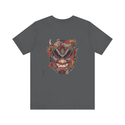 The Bold Oni Mask Streetwear T-Shirt