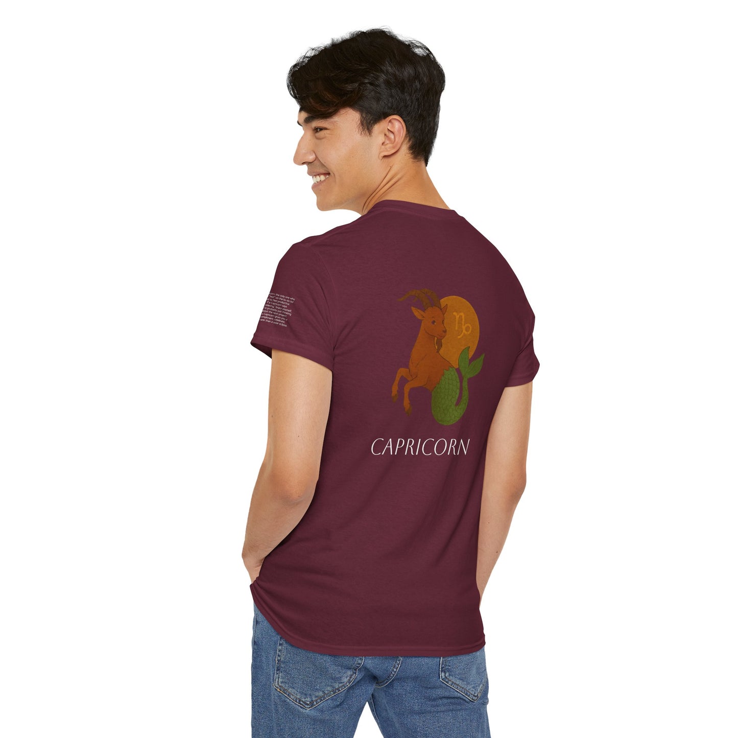 CAPRICORNO - T-shirt Dreamy Zodiac - La magia delle stelle in stile Ghibli
