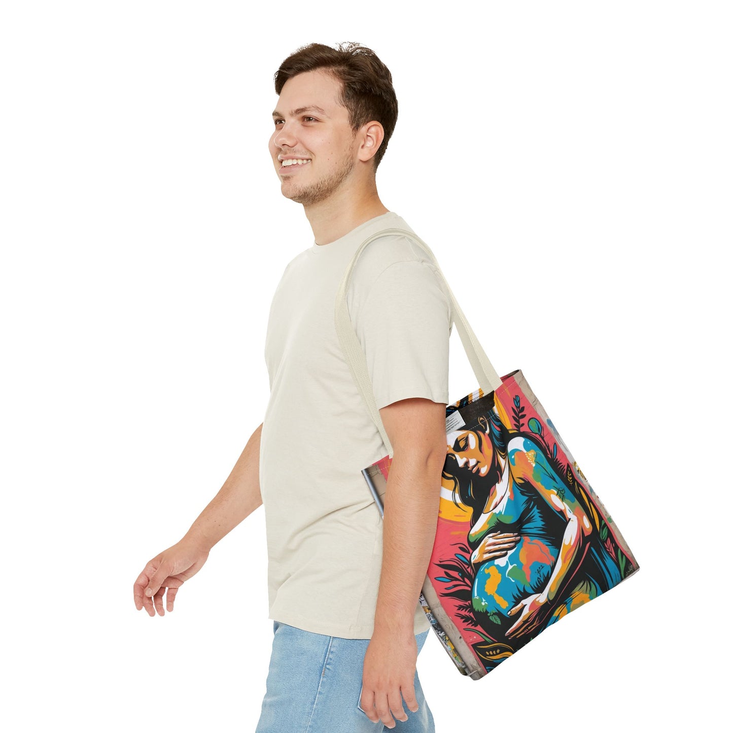 Artistic Surge - Eco-Friendly Canvas Tote Bag - MATERNITY