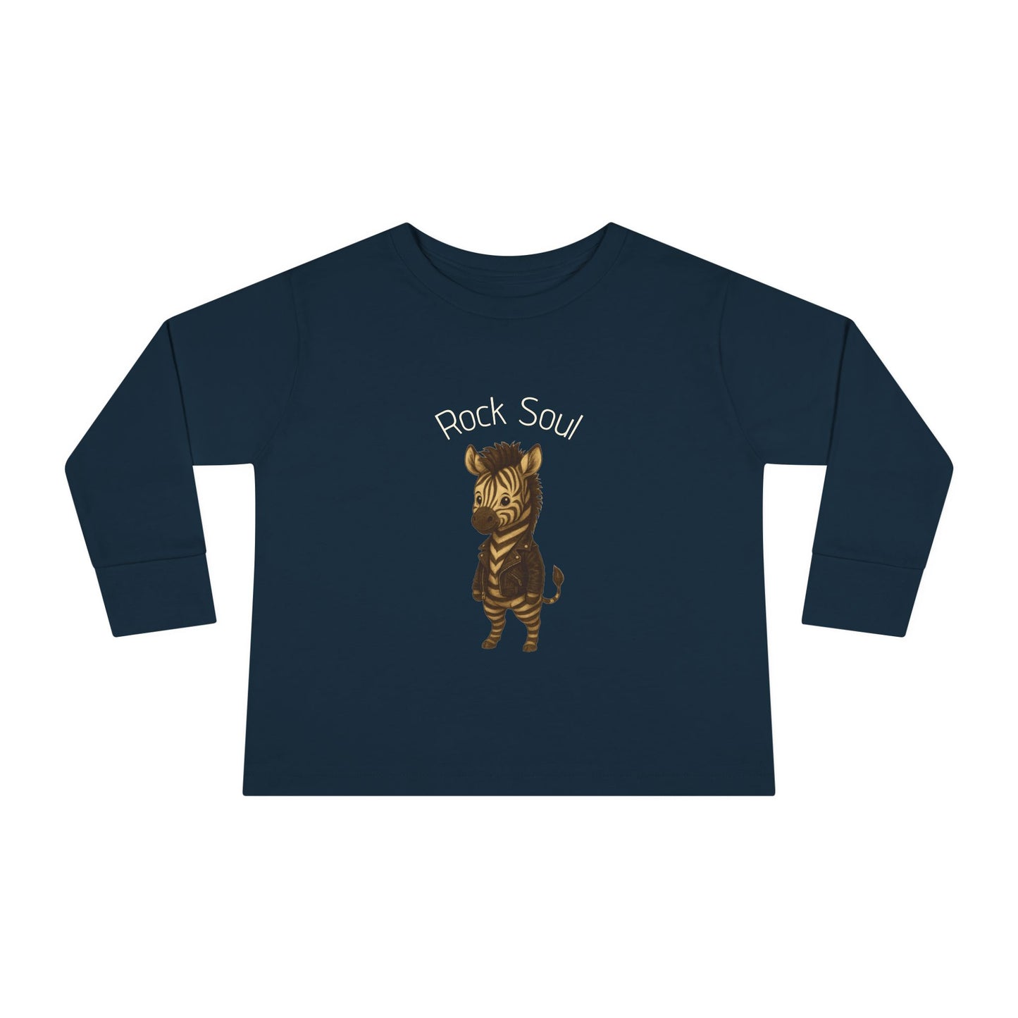 Magliette Rock Soul per bambini - Zebra - Animali dolci con un ritmo ribelle