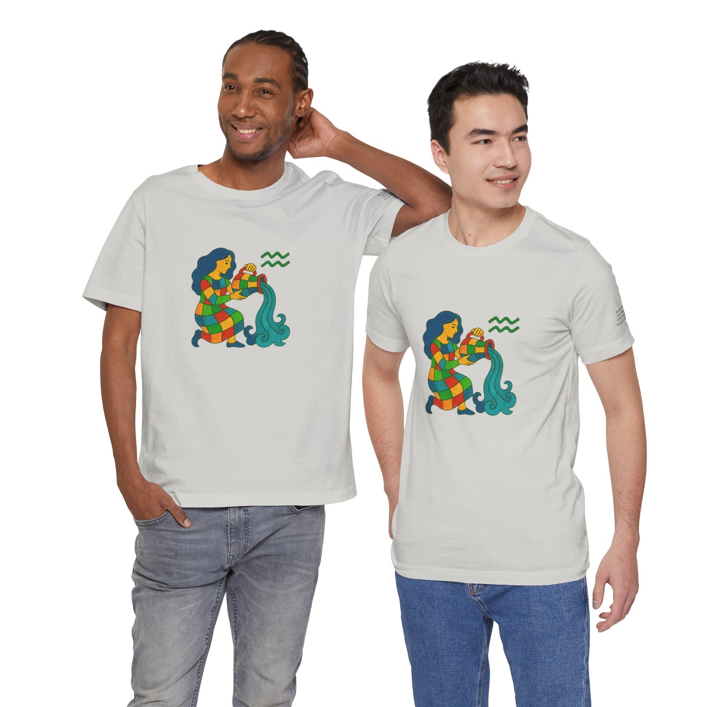 ACQUARIO - T-Shirt, I segni zodiacali secondo Saint Phalle