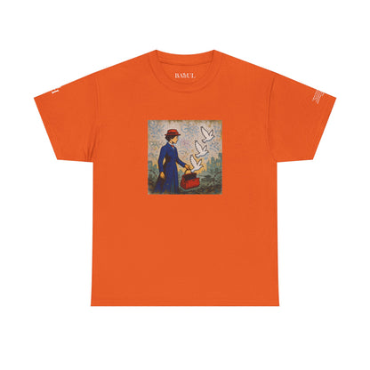 T-shirt Ribelle – Maglietta Unisex in Cotone Pesante per Spiriti Liberi.