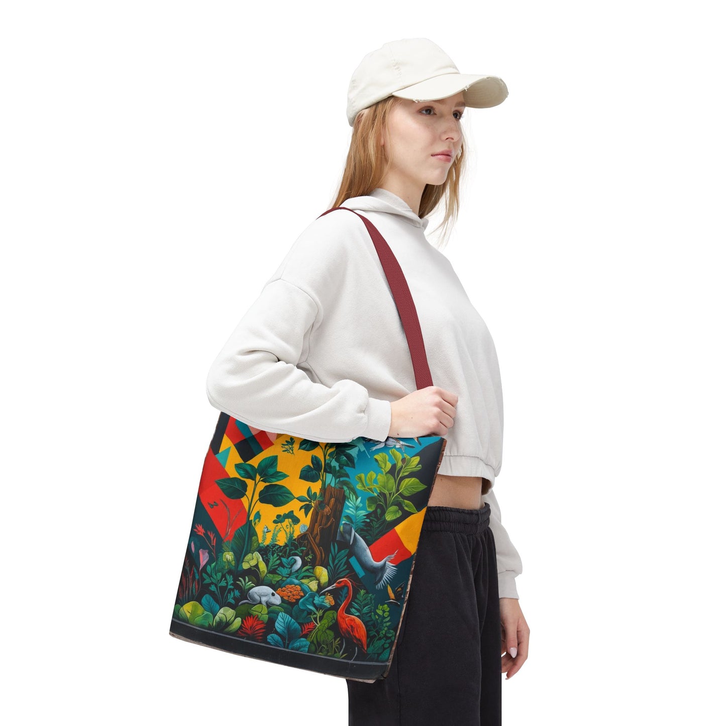 Artistic Surge - Eco-Friendly Canvas Tote Bag - NATURE