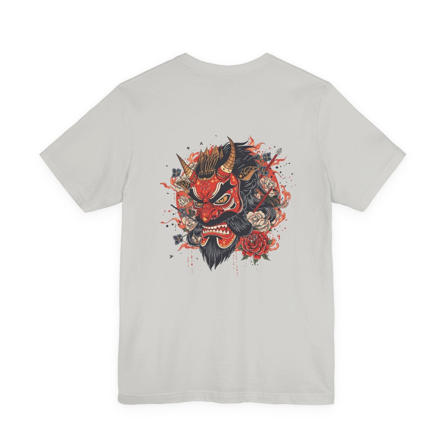 The Bold Oni Mask Streetwear T-Shirt