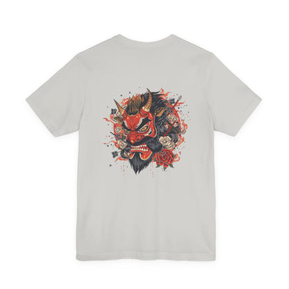 The Bold Oni Mask Streetwear T-Shirt