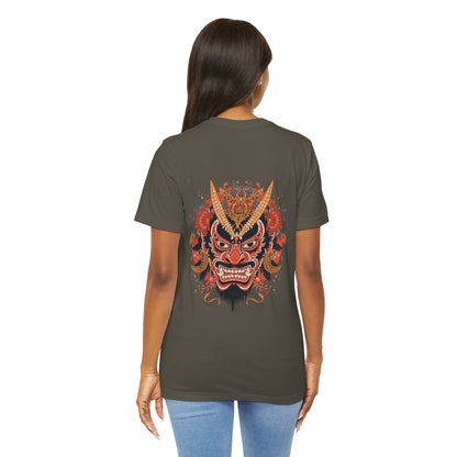 The Bold Oni Mask Streetwear T-Shirt