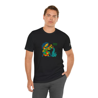 ACQUARIO - T-Shirt, I segni zodiacali secondo Saint Phalle