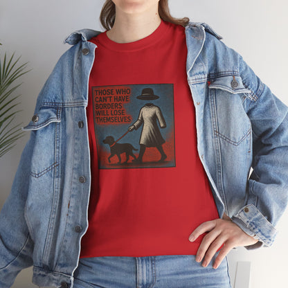 T-shirt Ribelle – Maglietta Unisex in Cotone Pesante per Spiriti Liberi.