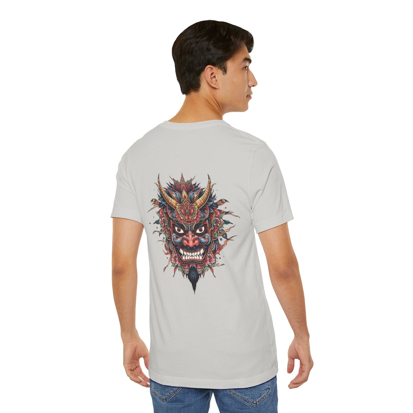 The Bold Oni Mask Streetwear T-Shirt
