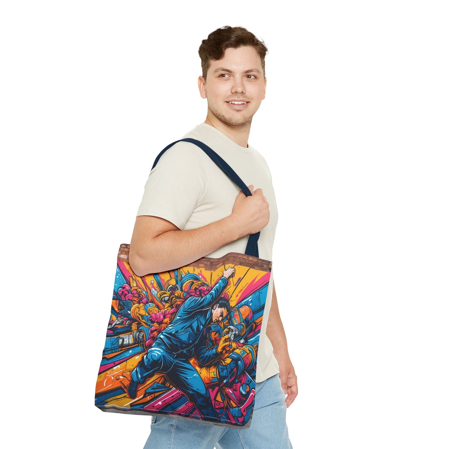 Artistic Surge - Eco-Friendly Canvas Tote Bag - MECHANICS
