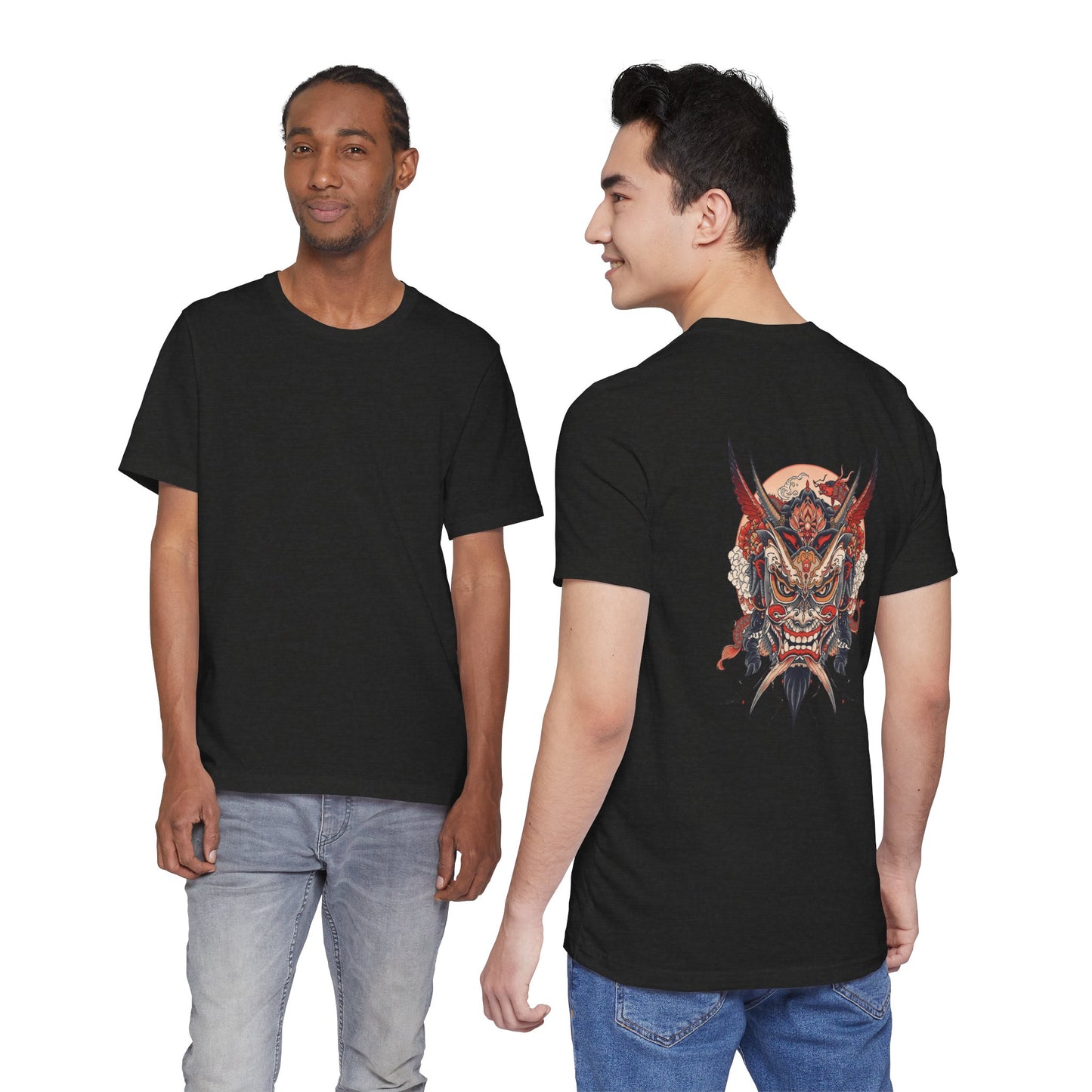 The Bold Oni Mask Streetwear T-Shirt