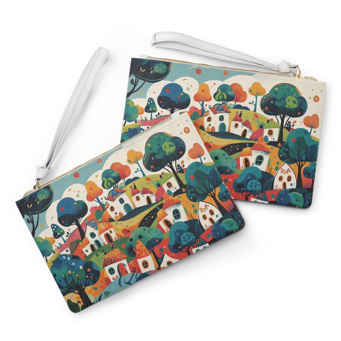 POCHETTE con motivo paesaggio