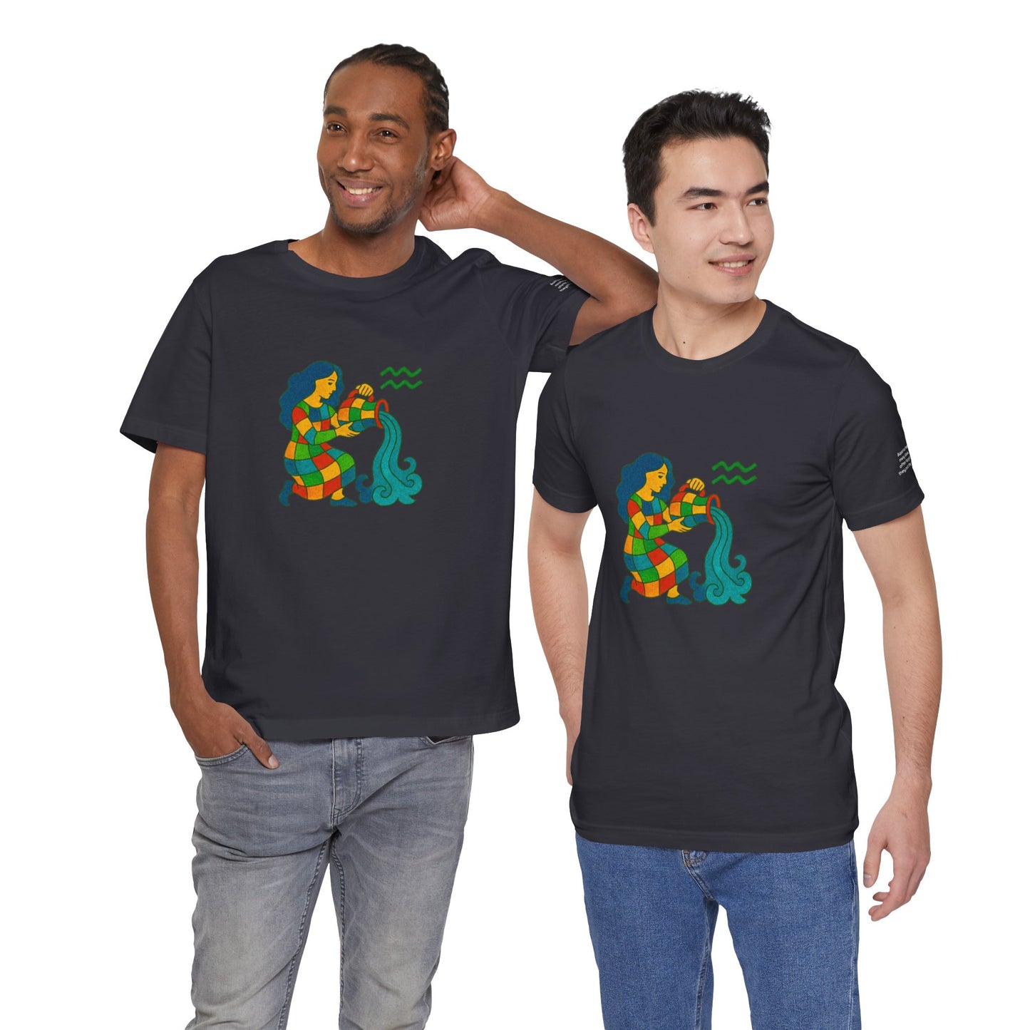 ACQUARIO - T-Shirt, I segni zodiacali secondo Saint Phalle