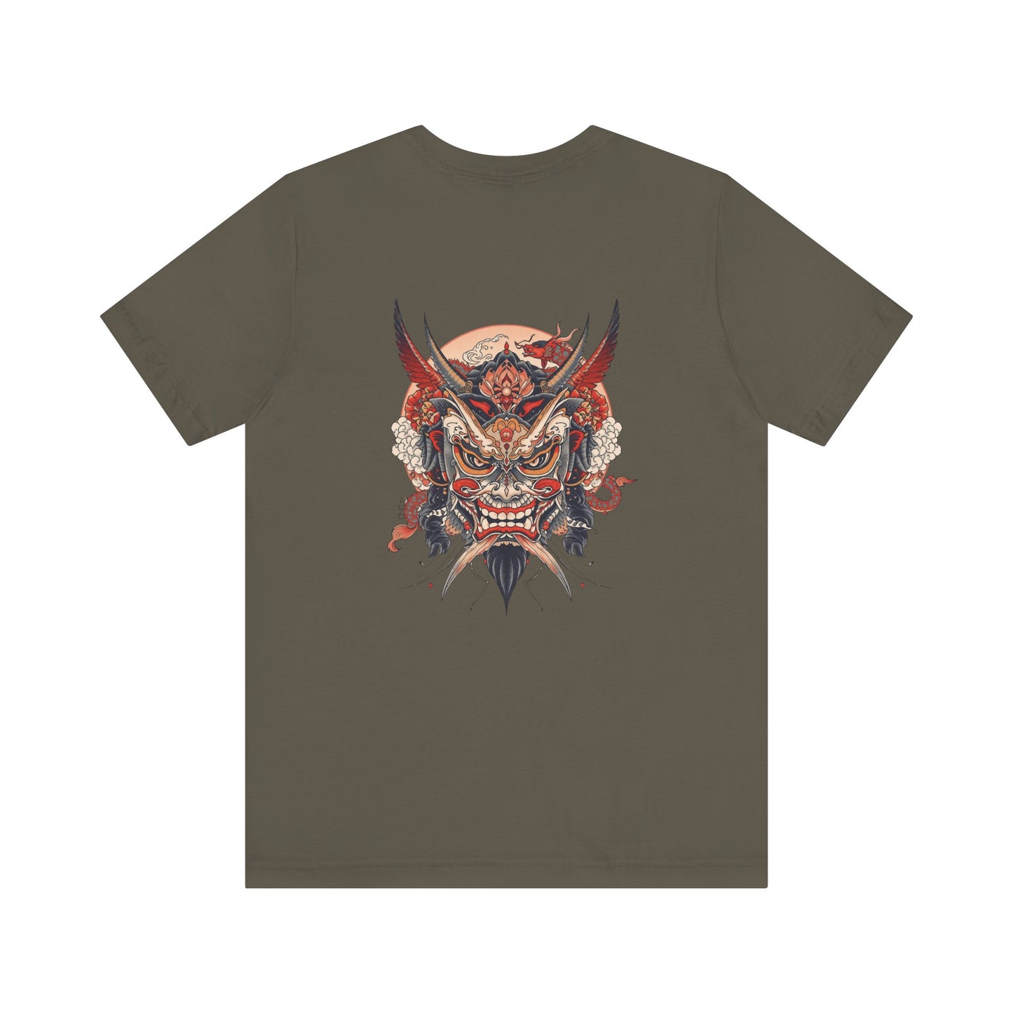 The Bold Oni Mask Streetwear T-Shirt