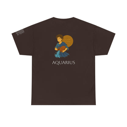 ACQUARIO - T-shirt Zodiacali da sogno: la magia delle stelle in stile Ghibli