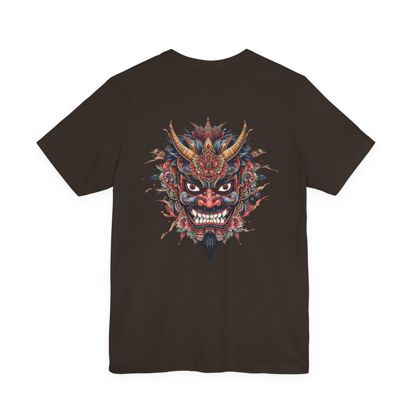 The Bold Oni Mask Streetwear T-Shirt