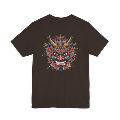 The Bold Oni Mask Streetwear T-Shirt