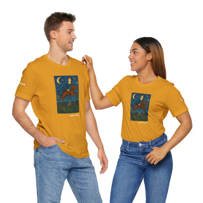 T-Shirt unisex  DOGART - MARC CHAGALL - Un dipinto iconico rivisitato con i cani
