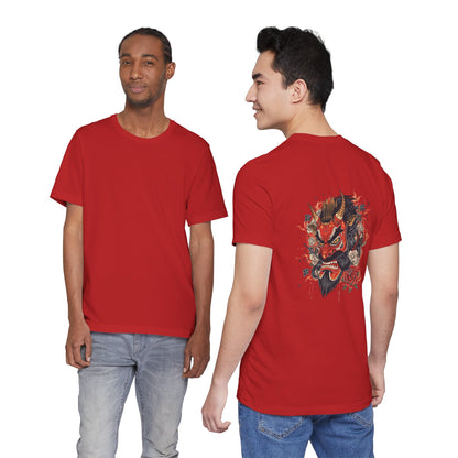 The Bold Oni Mask Streetwear T-Shirt