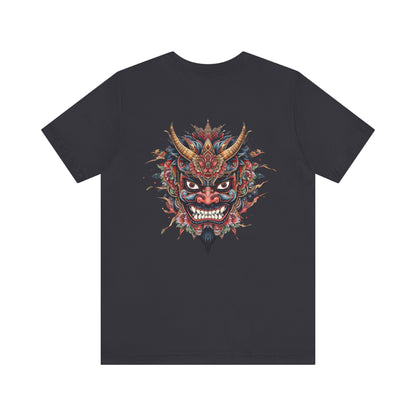 The Bold Oni Mask Streetwear T-Shirt