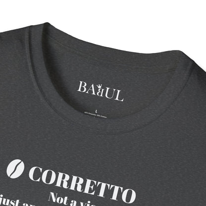 CoffeeTherapy T-Shirt – Irony Is the Best Cure (Right After Coffee)