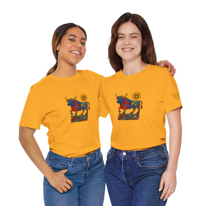 TAURUS - T-shirt, The Zodiac in Colors