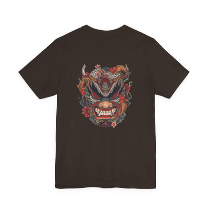 The Bold Oni Mask Streetwear T-Shirt