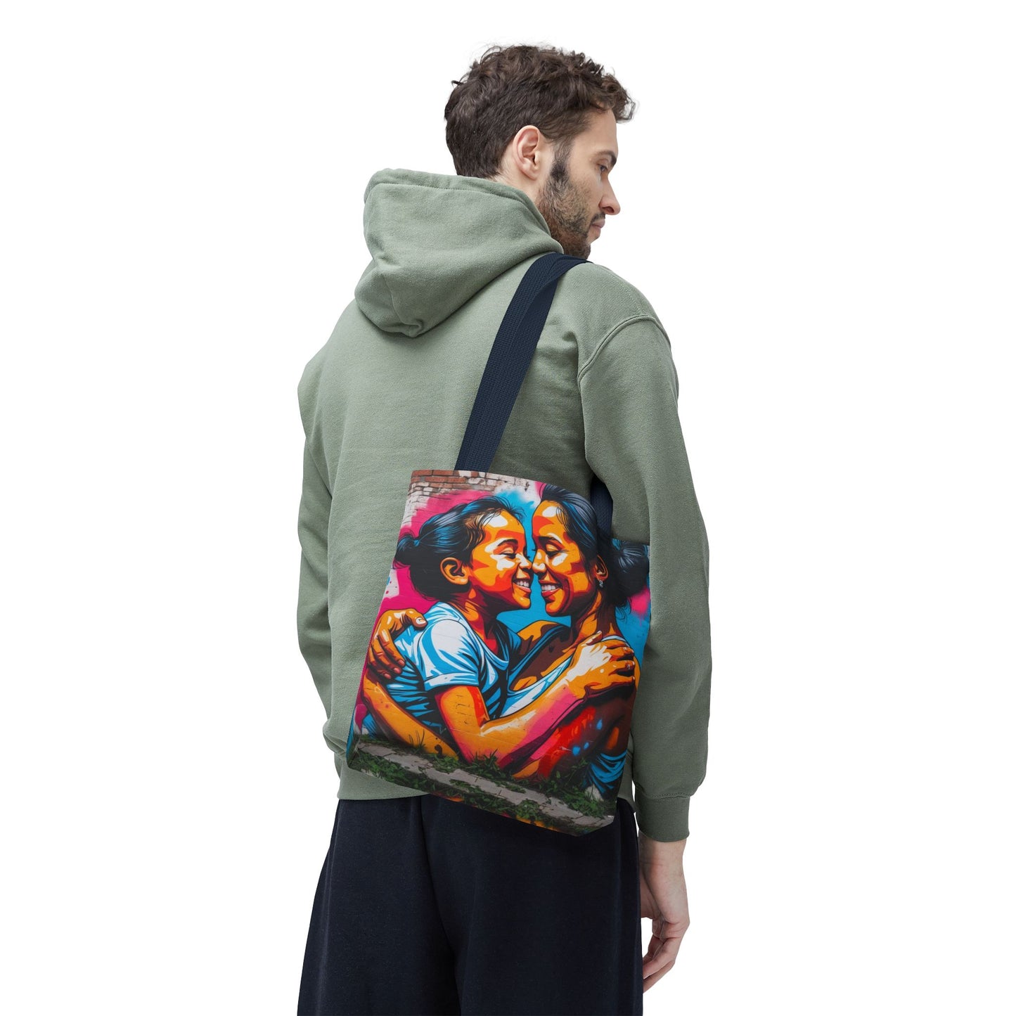 Artistic Surge - Eco-Friendly Canvas Tote Bag - SMILING HUG