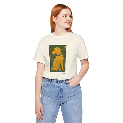 Unisex T-Shirt con cane DOGART  - KLIMT - Dipinto iconico rivisitato con i cani