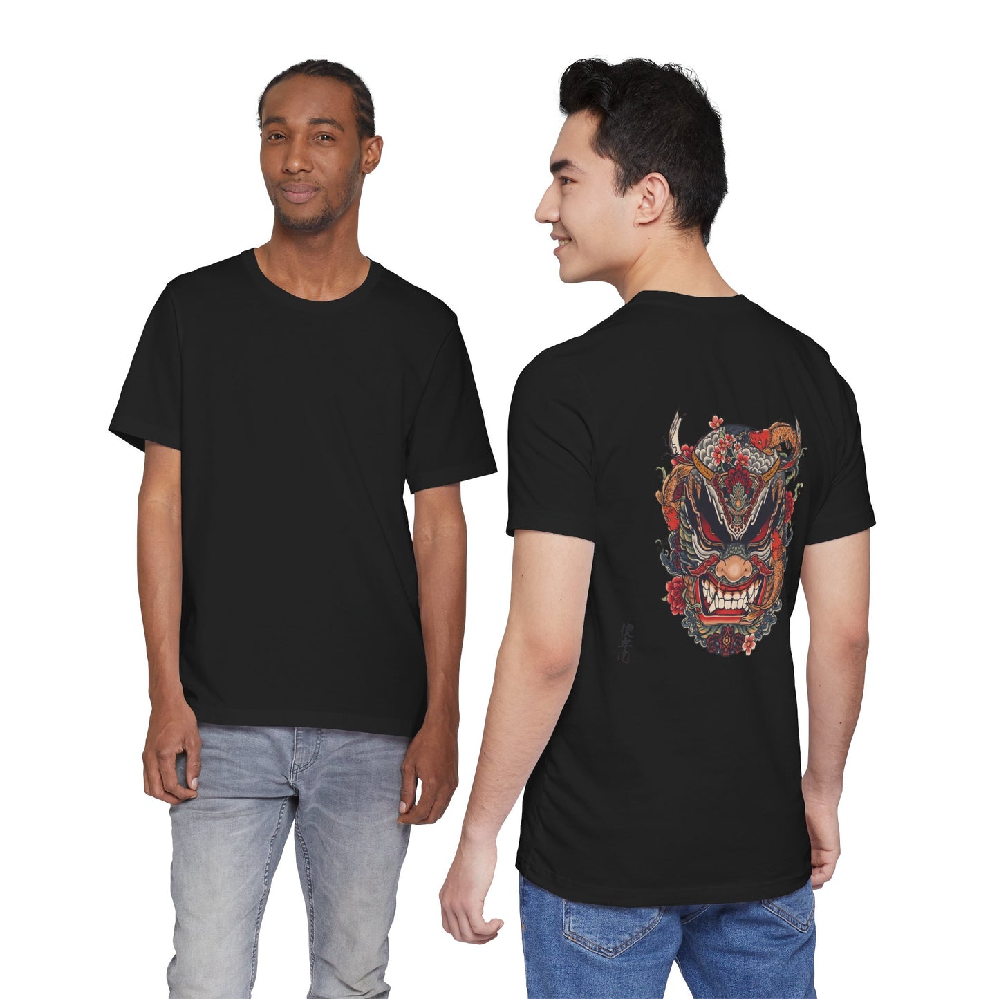 The Bold Oni Mask Streetwear T-Shirt