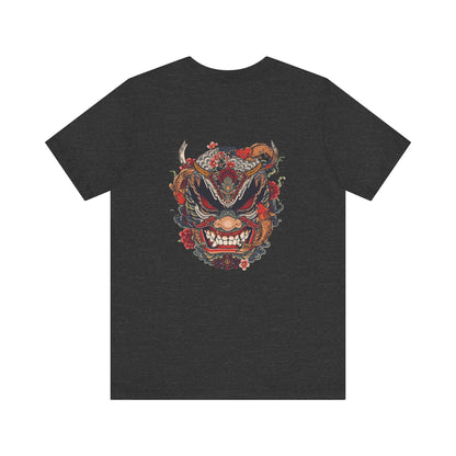 The Bold Oni Mask Streetwear T-Shirt