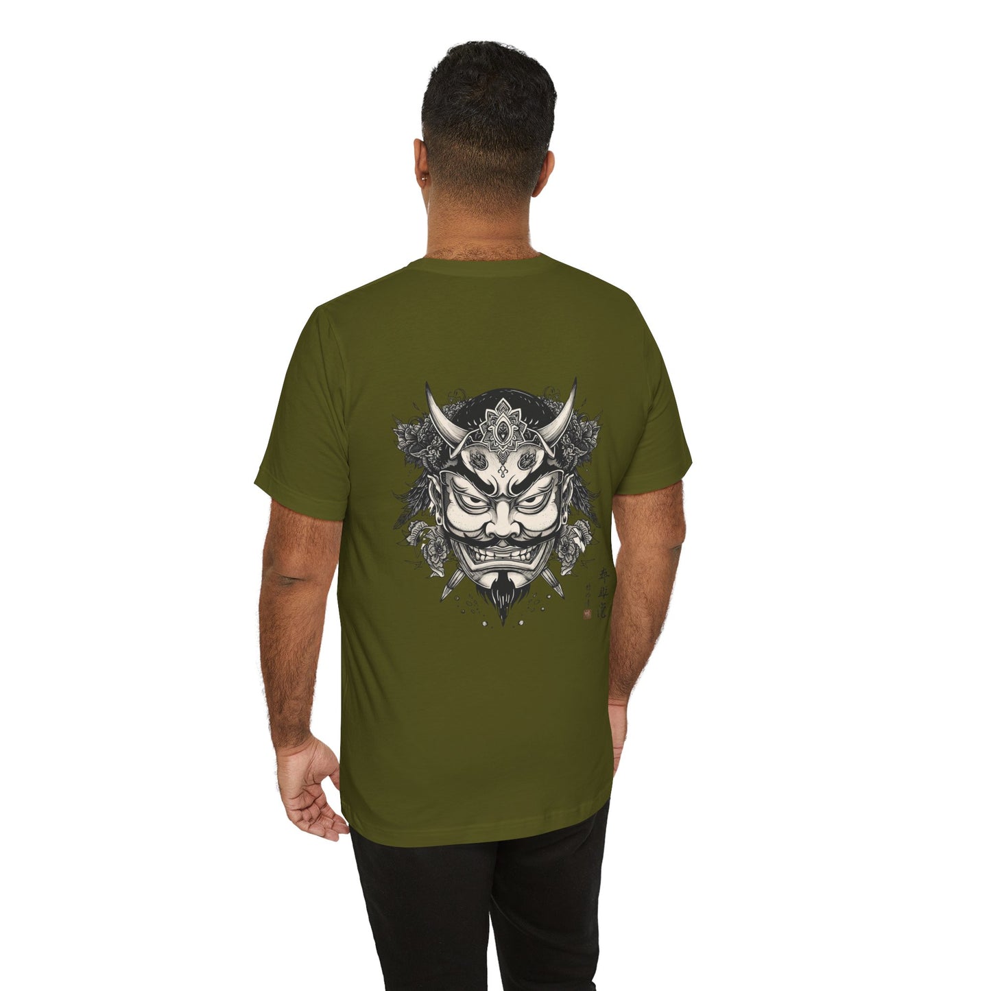 The Bold Oni Mask Streetwear T-Shirt