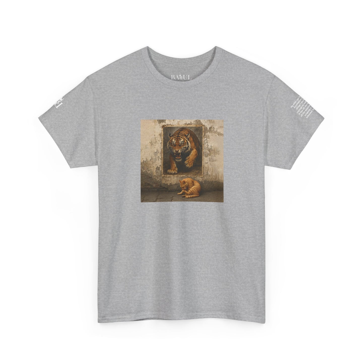 T-shirt Ribelle – Maglietta Unisex in Cotone Pesante per Spiriti Liberi.
