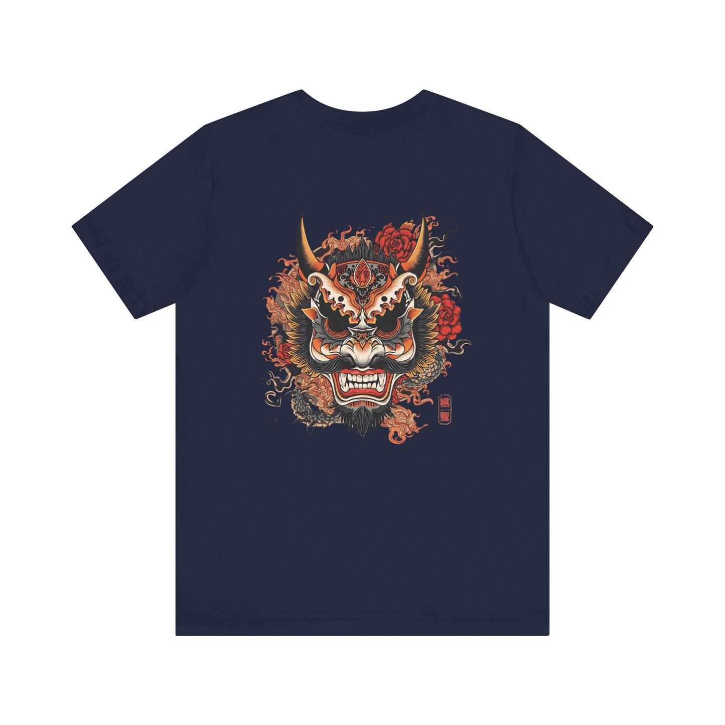 The Bold Oni Mask Streetwear T-Shirt