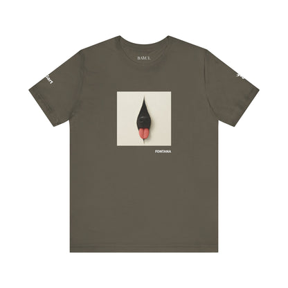 T-Shirt unisex  DOGART - FONTANA - Un dipinto iconico rivisitato con i cani