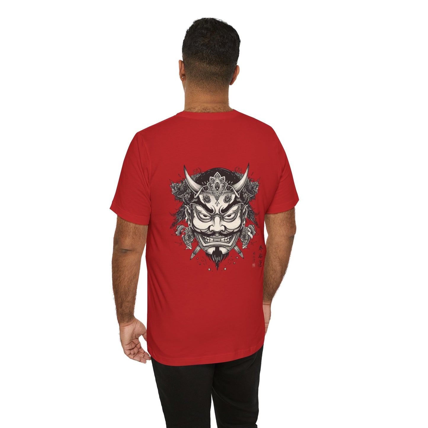 The Bold Oni Mask Streetwear T-Shirt