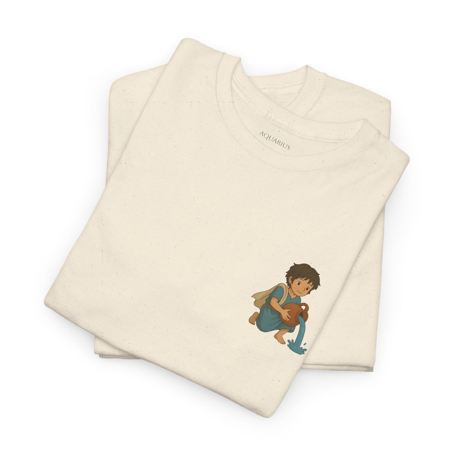 ACQUARIO - T-shirt Zodiacali da sogno: la magia delle stelle in stile Ghibli