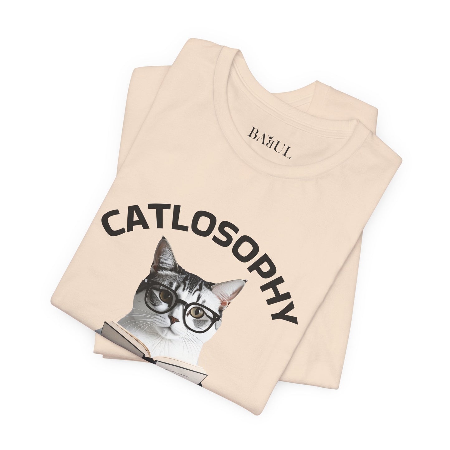 Catlosophy Unisex Jersey Maglietta a maniche corte – Design "Non ti sto ignorando, solo che non me ne frega niente"