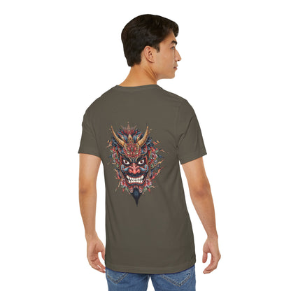 The Bold Oni Mask Streetwear T-Shirt