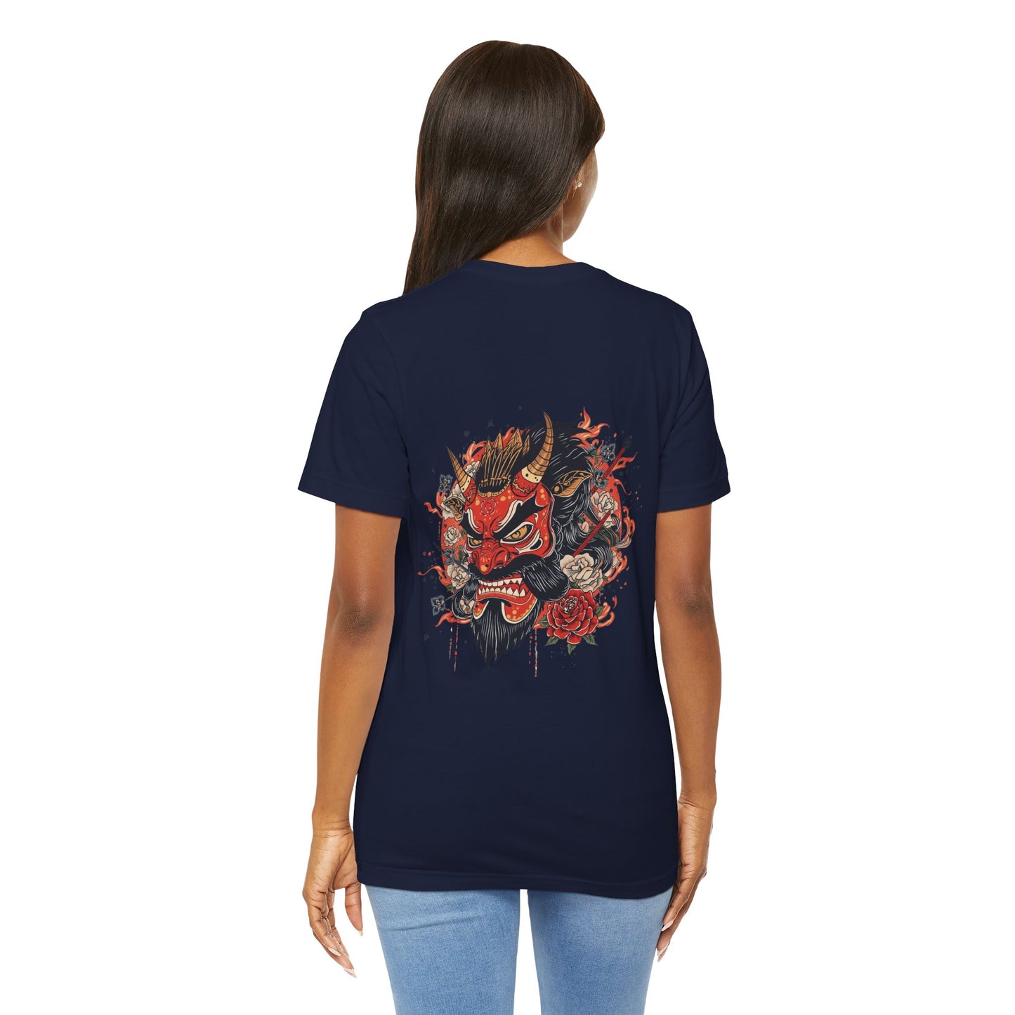 The Bold Oni Mask Streetwear T-Shirt