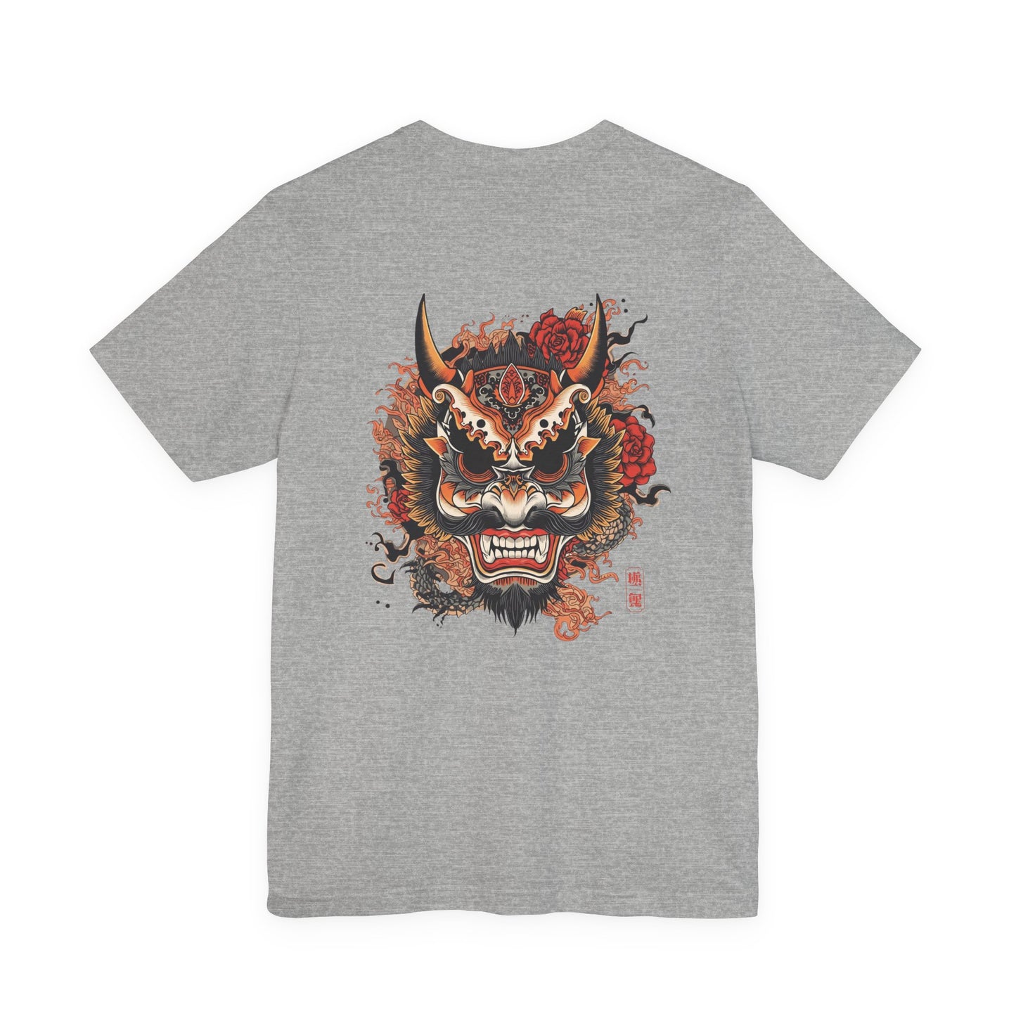 The Bold Oni Mask Streetwear T-Shirt