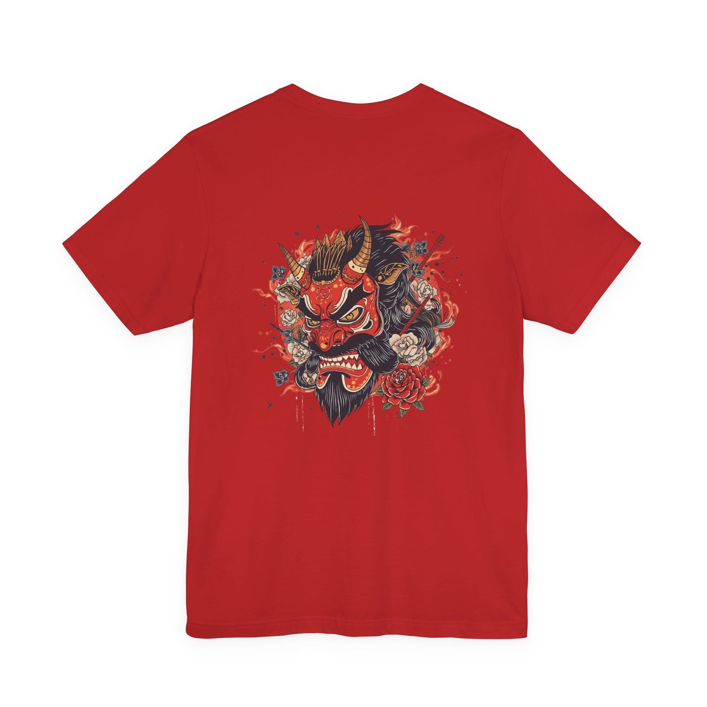 The Bold Oni Mask Streetwear T-Shirt