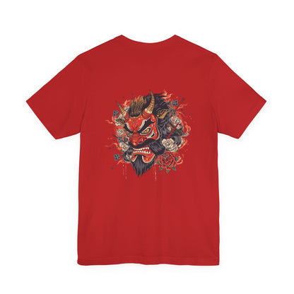The Bold Oni Mask Streetwear T-Shirt