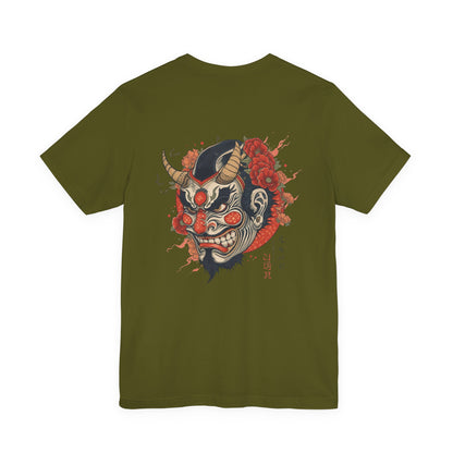 The Bold Oni Mask Streetwear T-Shirt