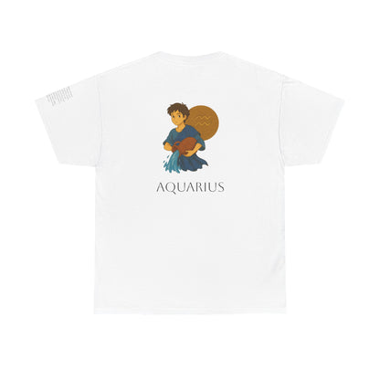 ACQUARIO - T-shirt Zodiacali da sogno: la magia delle stelle in stile Ghibli