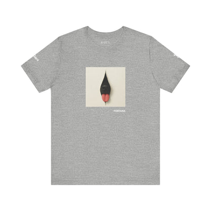 T-Shirt unisex  DOGART - FONTANA - Un dipinto iconico rivisitato con i cani