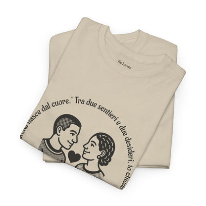 The Lovers - Maglietta ArcanaPop - Dove la magia dei tarocchi incontra la Pop Art 