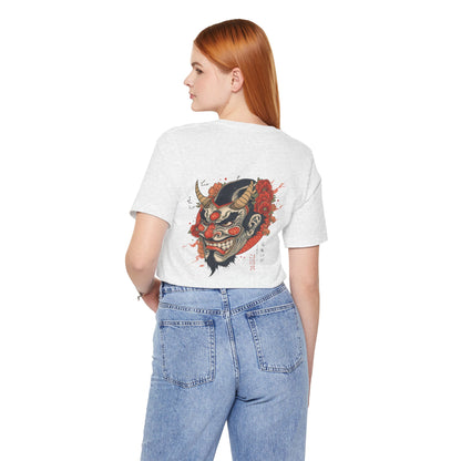 The Bold Oni Mask Streetwear T-Shirt