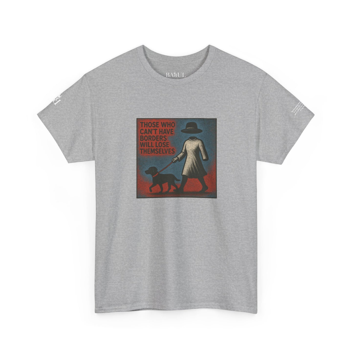 T-shirt Ribelle – Maglietta Unisex in Cotone Pesante per Spiriti Liberi.